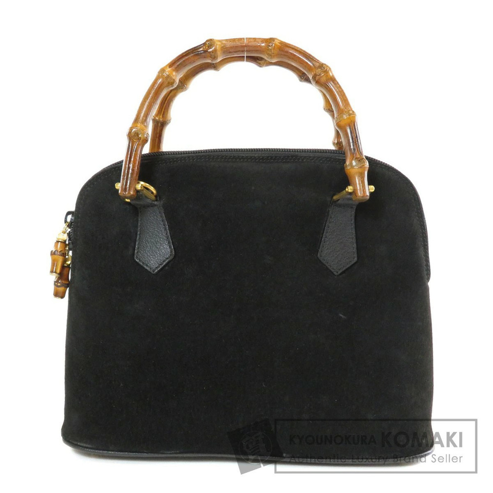 Gucci Bamboo 2way Handbag Suede